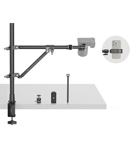 Elgato製Master Mount L & Flex Arm L セット Amazon.com: Elgato Master Mount L - Premium Desk Clamp with
