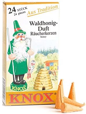 Sigro Knox Burners Forest Honey Incense Cones, Orange, 30 x 30 x 30 cm