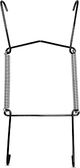 WINSOME Invisible Plate Hanger Wall Mount 20-25 cm Steel Black Coated view 1