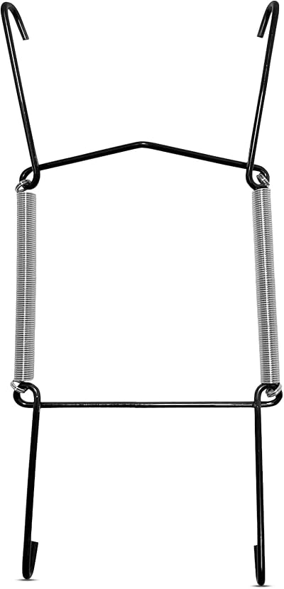 WINSOME Invisible Plate Hanger Wall Mount 20-25 cm Steel Black Coated