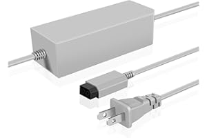 TNP PRODUCTS TNP AC Adapter for Nintendo Wii Power Cord - Replacement Power Supply Adapter for Nintendo Wii Gaming Console