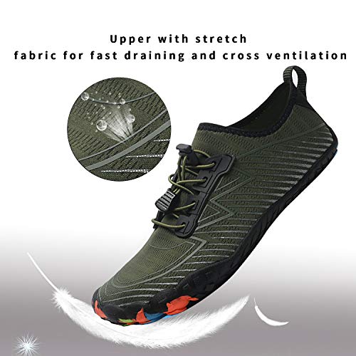 Water Shoes for Women Men Barefoot Quick-Dry Shoes Aqua Shoes Swim Shoes Mens Womens Water Sports Shoes River Shoes