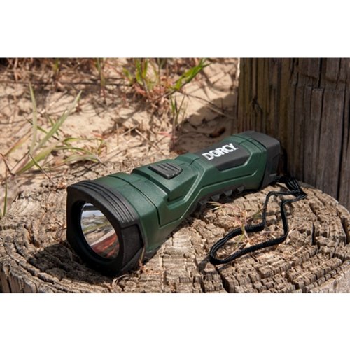 Dorcy 190-Lumen CyberLight Durable LED Flashlight with True Spot Reflector, Dark Green (41-4751) - Thumbnail 4