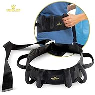 Medical king Gait Belt with 6 Handles Transfer Belt Fle to Unlock - 50