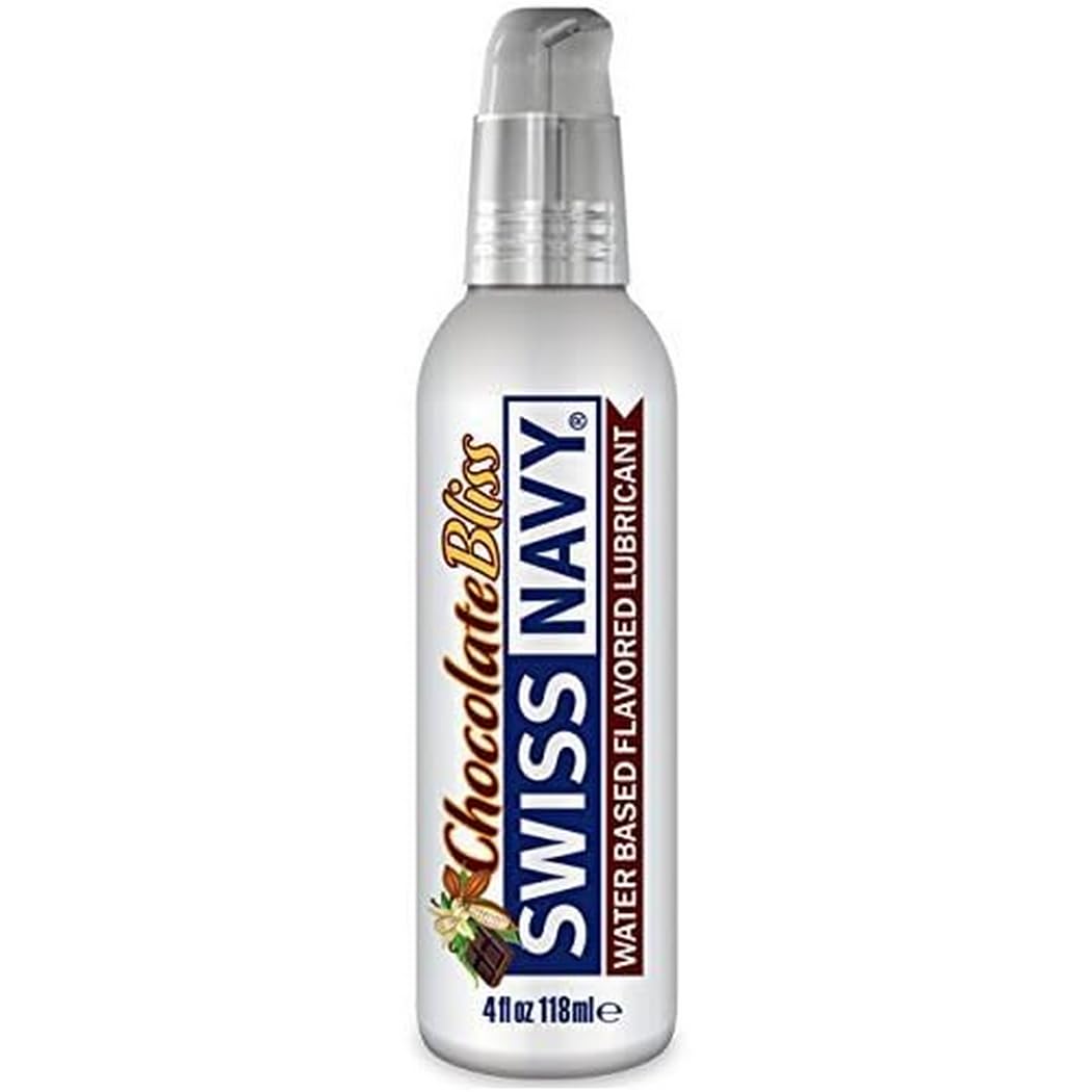 SWISS NAVY Flavors Lube, Chocolate Bliss, 4 Ounce