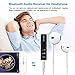 Bluetooth Adapter Receiver, KINDRM Portable Hands-Free Bluetooth 5.0 Audio Receiver Car Kits & Mini 3.5mm AUX Wireless Audio Adapter for Headphones Car Speakers/Home Stereo Music Sound System (Black)thumb 4