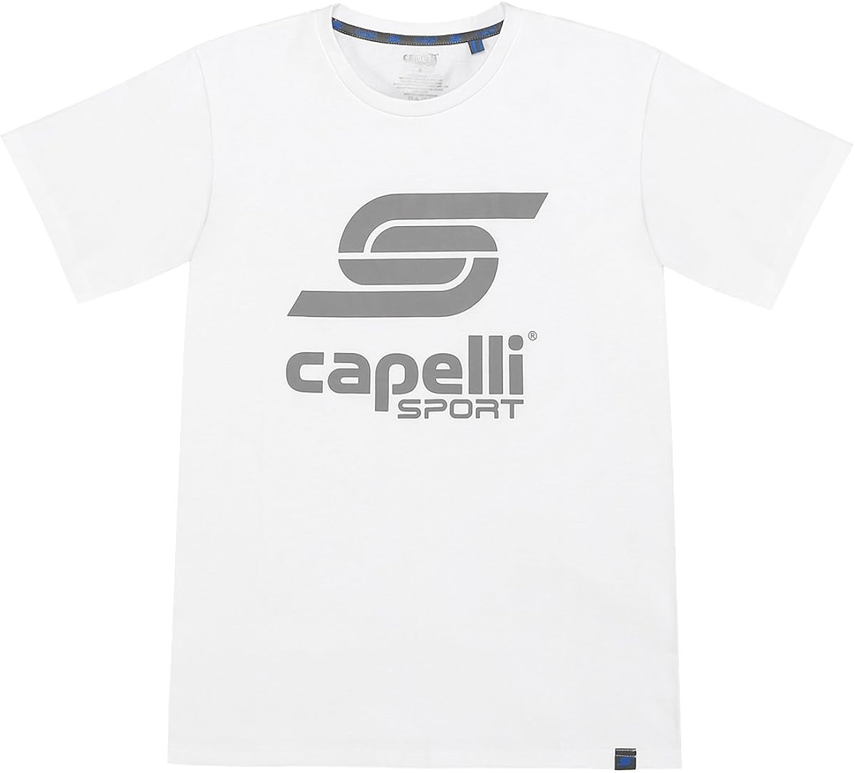 Capelli Sport Logo Tee Shirt YouthWHITE7X Clothing