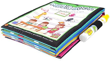 Toogoo Livre De Dessin Magique De Leau Livre De Coloriagegriffonnage Stylo Magique Peinture Des Animaux