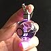 S-SO K9 Crystal 3D Mew Pokemon ball Night LED light keychain ring