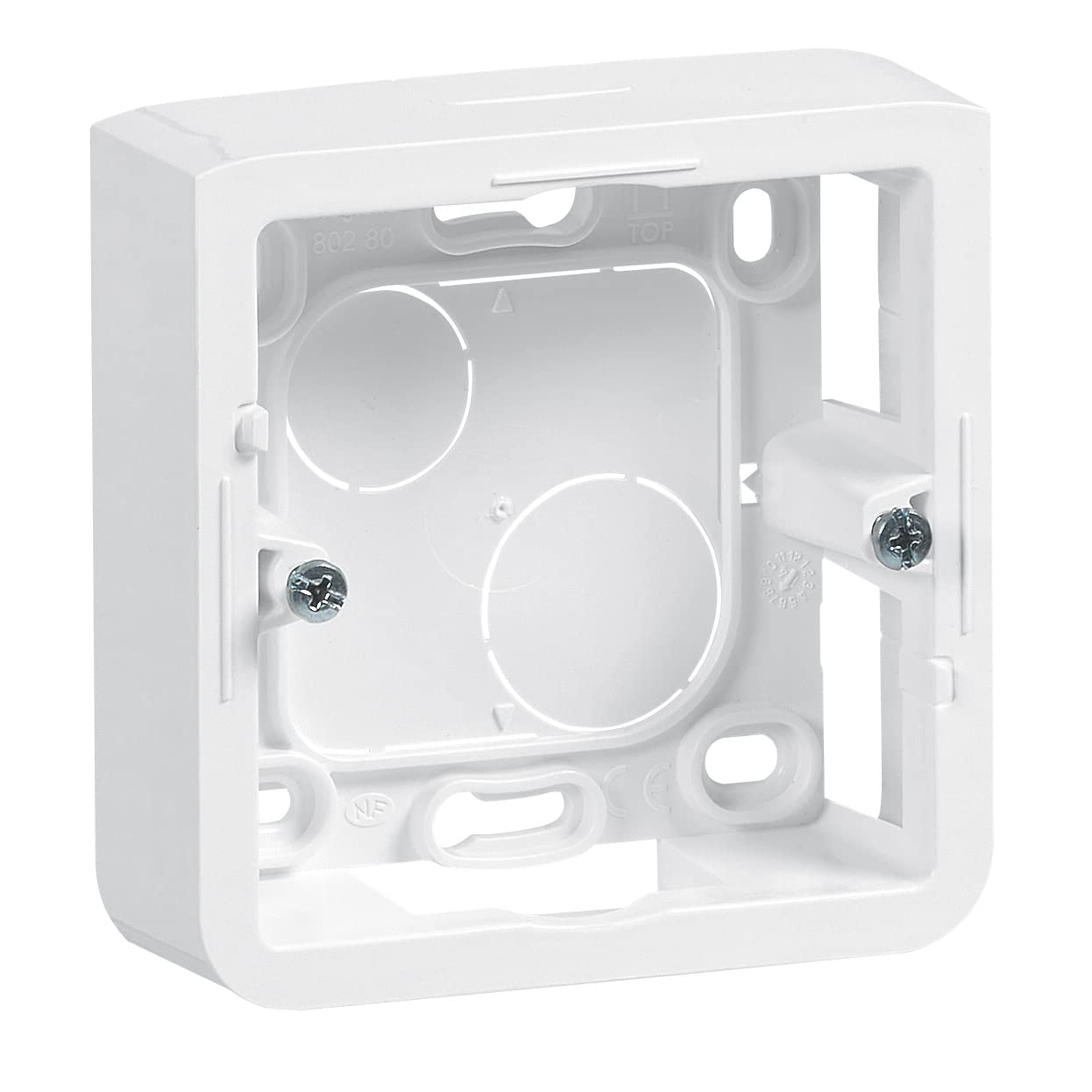 Legrand Mosaic LEG90590 Switch/Socket Frame for 2 Modules Depth 30 mm