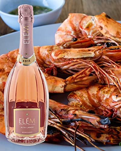 ELÈM Alta Langa DOCG Rosè Klassische Methode Pas Dosè -Schaumwein trocken - Piedmont Wein Roséchampagner (1 x 0.75l) – Bild 4
