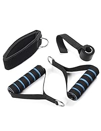 HONGDAK bandas de resistencia, bandas de ejercicio para entrenamiento, terapia física, entrenamientos en el hogar, bandas de entrenamiento con anclaje de puerta, correas de tobillo