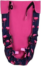 BundleBean GO Universal Waterproof Footmuff Navy Flamingo view 6