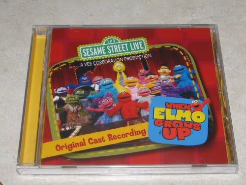 When Elmo Grows Up Original Cast Recording Soundtrack CD