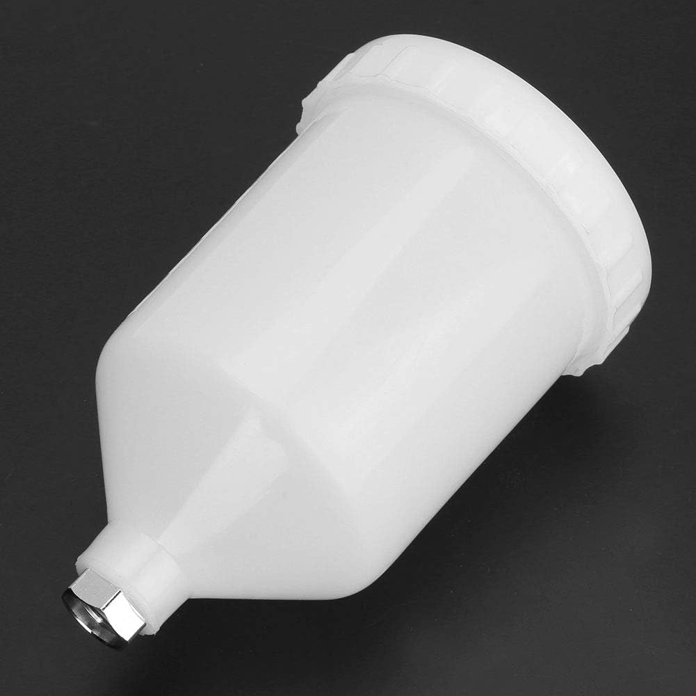 Fafeicy 600ml Spray Gun Pot for Paint Sprayer High Hardness Plastic Paint Cup with Stainless Steel Threaded Connector - Image 3