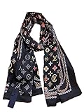 Changx Girl's and Lady's Fashion style Luxury Warm Silk Scarves Turbafor Four Seasons (#S46)