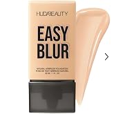 H.U.D.A BEAUTY Easy Blur Natural Airbrush Foundation with Niacinamide, Medium-to-Buildable Coverage, 1 fl oz, Chai 210B - Light Skin with Beige Undertones
