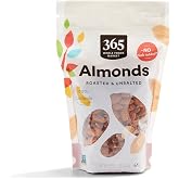 365 by Whole Foods Market, Roasted And Unsalted Almonds, 16 Ounce