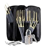 IKADEER Precision Pick and Hook Set, 24-Piece(Gray)