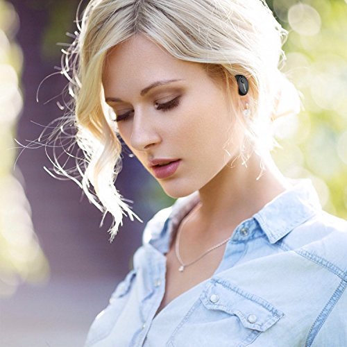 Bluetooth Headphones, ANGGO GS-Mini Ultralight V4.1 Wireless Invisible Car Headset Single In-ear Earbuds Sports Earphone with Mic for iPhone 8/8X 7/7 Plus 6s/6s Plus Samsung and Most Android Phones