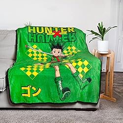 JUST FUNKY Hunter X Hunter Gon Freecss Plush Throw