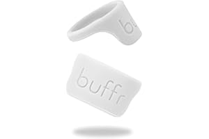 BUFFR Silicone Ring Protector for Working Out – Wedding Band Guard for Gym & Fitness – Secure, Non-Slip Rubber Ring Cover for Women