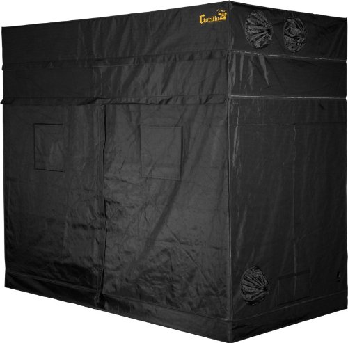 Gorilla Grow Tent GGT59, 5' x 9' Grow Tent, 6-Feet/11-Inch, Black