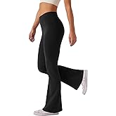 SEAJOJO Women's High Waist Bootcut Yoga Pants Tummy Control Workout Flare Leggings