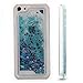 5C Case,5C Quicksand Star Liquid Case,iPhone 5C Twinkle Little Stars Quicksand Stars Liquid Shiny Bling Glitter Sparkle Crystal Hard PC Case(Blue)
