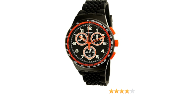 Swatch Men's Nerolino SUSB408 Black Rubber Swiss Quartz Watch: Buy Online  at Best Price in UAE - Amazon.ae