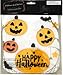 Fall Halloween Gel Sticker Window Clings Decoration Ghost Witch Skull Bundle