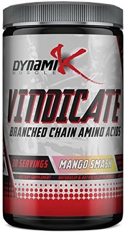 Dynamik Muscle Vindicate - Branch Chain Amino Acids (Mango Smash)