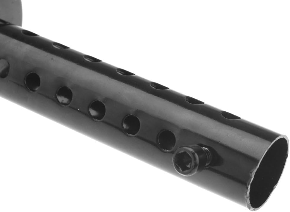 Black Motorcycle Exhaust Muffler 48mm 140mm Long Insert Baffle Can DB Killer - Image 5