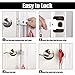 Taytop Portable Door Lock,Travel Lock,Security Device Leaving Home Without Loss,Additional Safety Lock from Inside,Used for School,AirBNB,Home,Hotel,Apartment and More