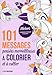 101 messages Pensées merveilleuses à colorier et à coller (French Edition) by