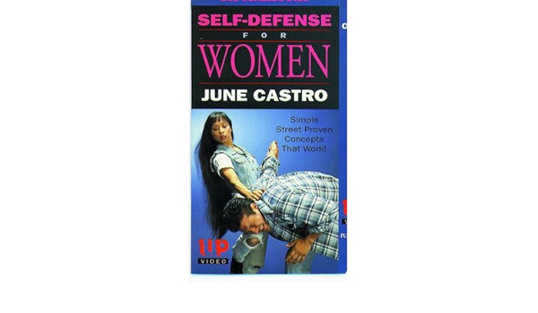 Amazon Com Self Defense For Women Vhs June Castro Movies Tv