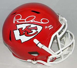 Amazon.com: Signed Patrick Mahomes Helmet - Full Size Speed W 18 Mvp
