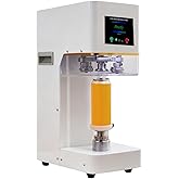 Commercial Soda Can Sealer - 2.4-6.7 inch Height Adjustable, Automatic Can Sealer for Aluminum and Plastic Cans - White