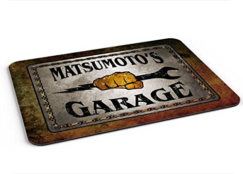 Matsumoto Garage Mousepad/Desk Valet/Coffee Station Mat