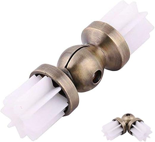Amazon Com Yohii Corner Shower Curtain Rod Connector Doorway