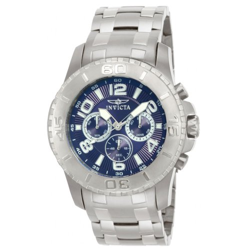 Invicta Men's 15020 Pro Diver Analog Display Japanese Quartz Silver Watch