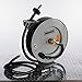 Roughneck Spring-Rewind Fuel and Oil Hose Reel with Hose - 1,250 PSI