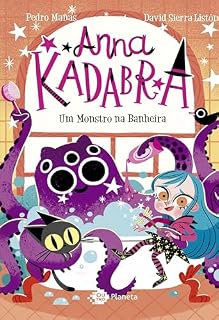 Livro Anna Kadabra vol 3 - Um monstro na banheira