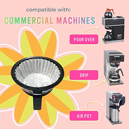 Large Coffee Filters Katy's 12 Cup Taller Walled Filters with Free