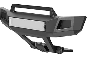 HYPER GO 16100 1:16 Scale RC Car Accessories Front Bumper with 3-Wire LED, Spare Parts RC Vehicle Bumpers for H16GT & H16DR & H16BM & H16SC