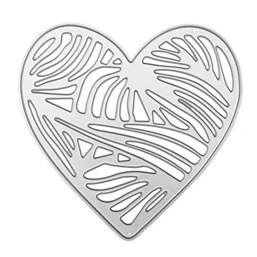 Hattfart Cutting Dies Creative Metal Template Die Stencil ulti-Style Cut Dies for DIY Scrapbook Album Paper Card (B)