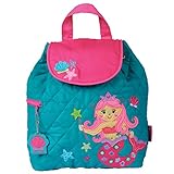Stephen Joseph Quilted Backpack, Mermaid,One Size