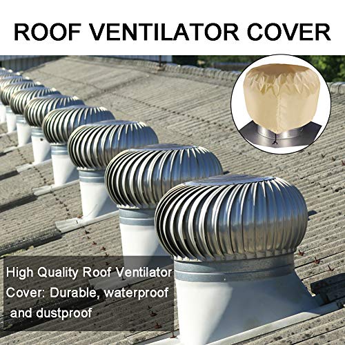 Roof Vent Cover, 20" Durable & Waterproof Roof Turbine Vents Cover