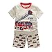 Little Boys Shorts Pajamas B.GKAKA The Fire-engine Summer Clothes Sleepwear for Kids