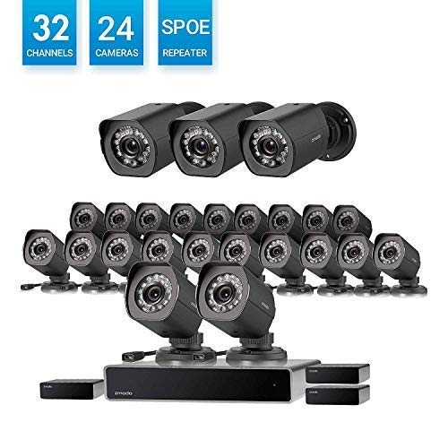 Zmodo 32 Channel 1080p HDMI NVR Simplified PoE Surveillance System ...
